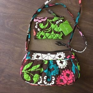 Small crossbody + coin purse in Lola